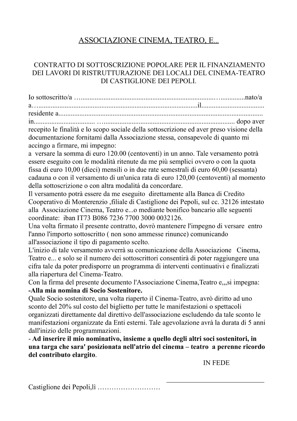 Doc sottoscrizione popolare